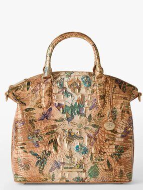 BRAHMIN LEATHER WORKS Brahmin Duxbury Satchel Melbourne Hill Garden